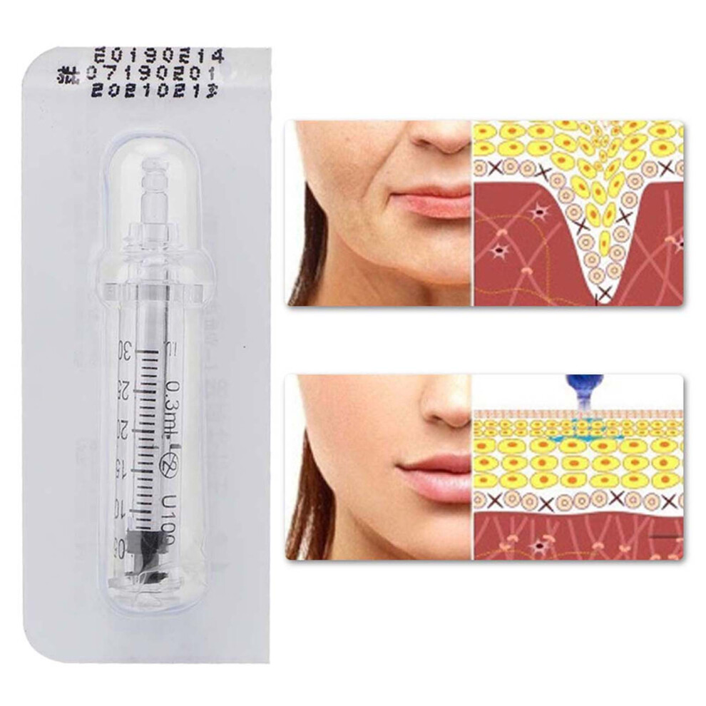 Hyaluronic Acid Skin Care Tool 0.3ml Injection Pen Ampoule Head Facial Tool