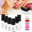 Βερνίκι νυχιών Soak Off Gel UV LED μακράς διαρκείας, γυαλιστερό φινίρισμα με έντονες 5