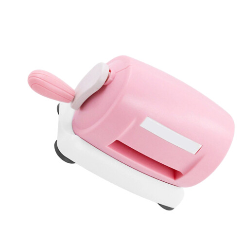 Handslinger-papiermachine voor het snijden en embossen van-roze