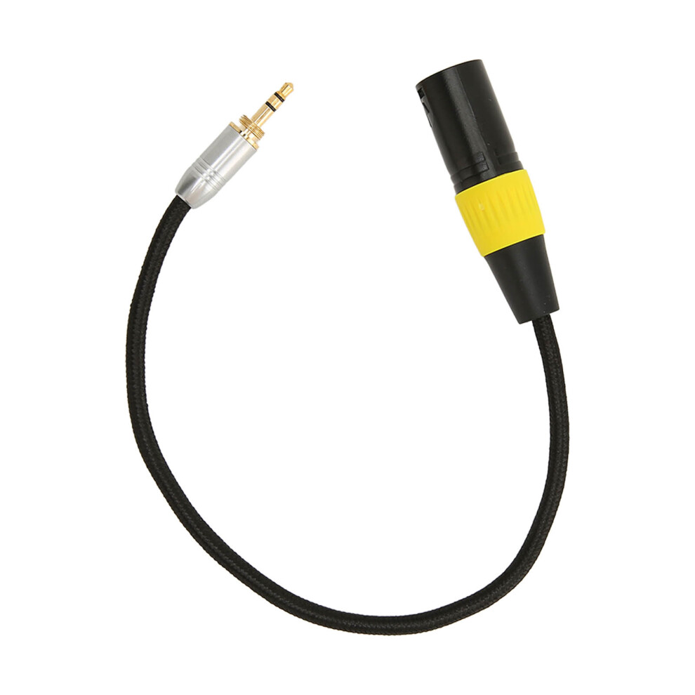 3.5Mm To Xlr Male Adapter Noiseless Plated For Microphone And Sound System Gold 8491381082730