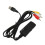 Convertitore RCA a interfaccia multimodale HD - Supporta 1080P, Nero 1