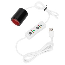 Coussin chauffant portable pour brûlures, détecteur de veines CMOS à infrarouge haute sensibilité, coussins étanches à température réglable