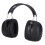 Adjustable Headband Earmuffs for Maximum Hearing Protection, Breathability with Rotatable Ear Cups - Black 2