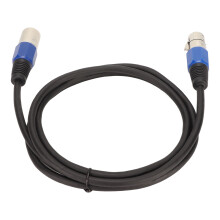 Durable Cables For Audio Extension, High Fidelity Sound XLR Male To Female Cable With Self Locking Connector And Oxidation Resistance For Microphones
