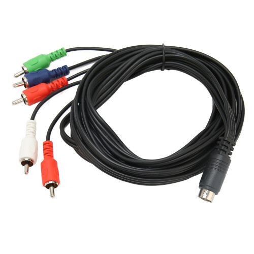 Καλώδιο βίντεο συνιστωσών plug-and-play, επινικελωμένο βύσμα για αντοχή στην οξείδωση, 1