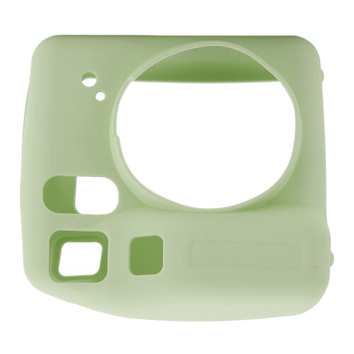 Green Silicone Protective Case for SE Instant Camera Fall Resistant Safe Fit