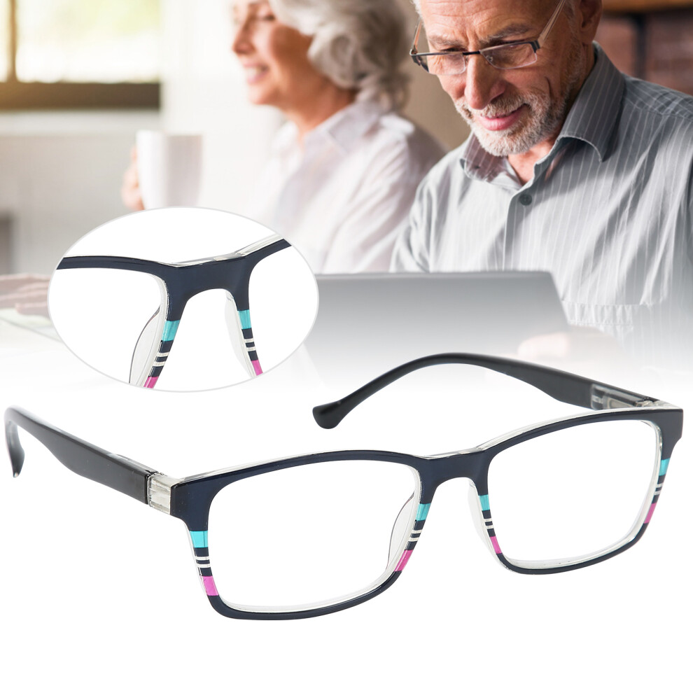Unisex Elderly Reading Glasses High Definition Spectacles +2.50 Power