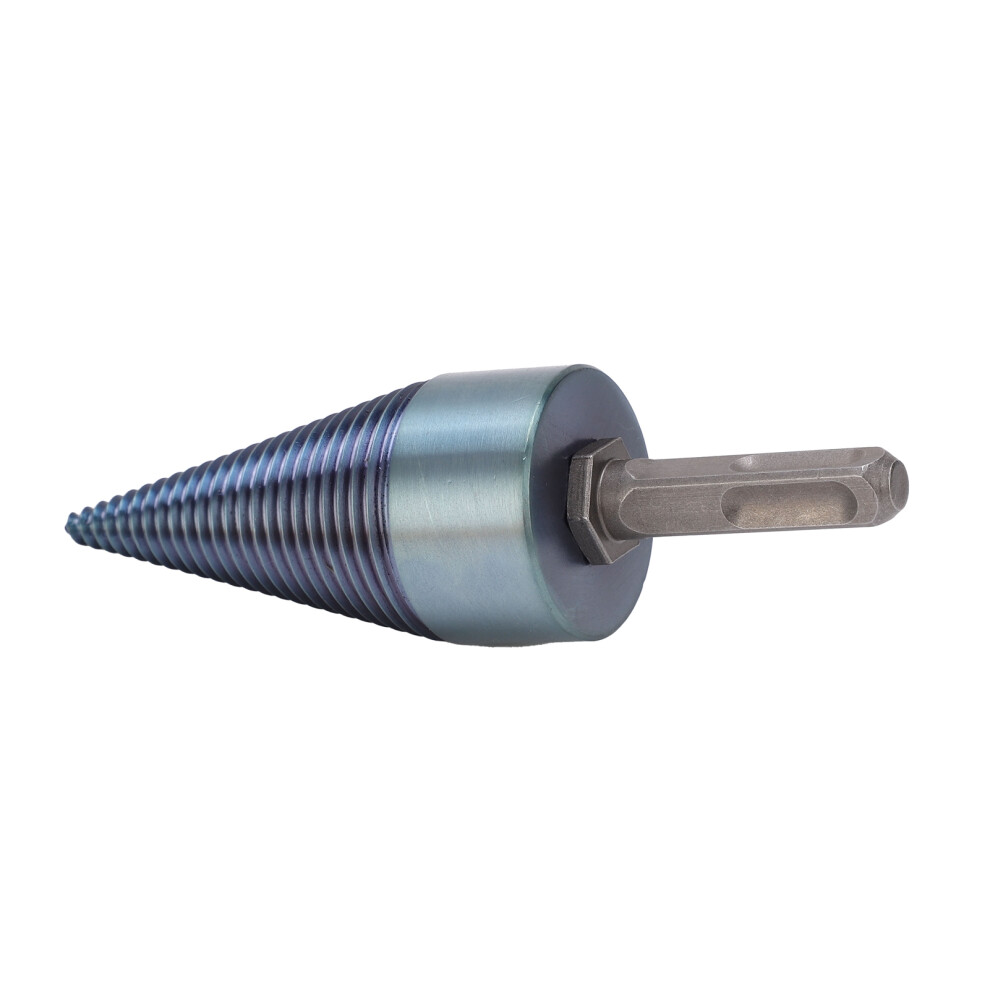 Square Shank Firewood Split Drill Bit 42Mm Blueplated Screw Cone Head 7621378550060