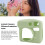 Green Silicone Protective Case for SE Instant Camera Fall Resistant Safe Fit 2