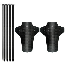 Mudguard For Mountain Bicycles Front And Rear Adjustable Folding Bicycle Compatible Splash Guard Mud Flaps