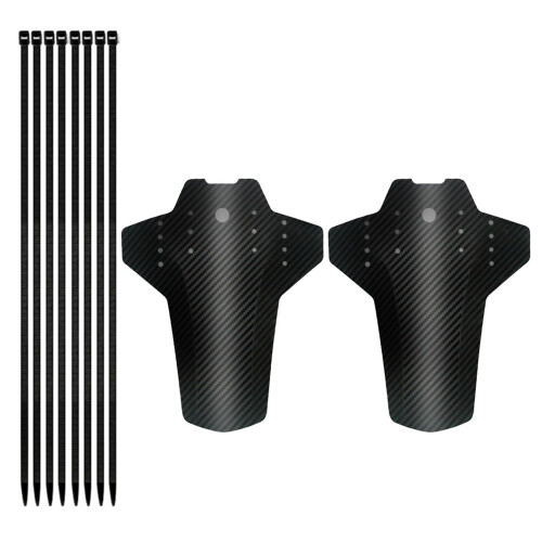 Mudguard For Mountain Bicycles Front And Rear Adjustable Folding Bicycle Compatible Splash Guard Mud Flaps