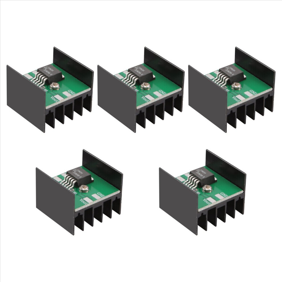 Gold 5Pcs Ultra Low Noise Power Module Lt1963 Board / 5V