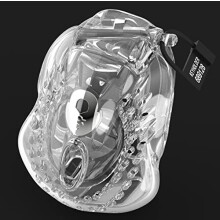 Chastity Cage H19 Transparent Model H19 Short Version For LongTerm Wear Penis Cage Penis Ring CB Lock Beginners