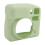 Green Silicone Protective Case for SE Instant Camera Fall Resistant Safe Fit 11
