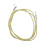 Câble audio de 6,5 mm, coudé, M-M, 5 m, rayure jaune 4