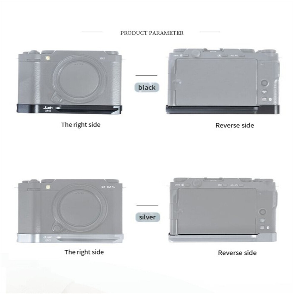 Silver For X-M5 Camera Quick Release Plate Xm5 Is Compatible With Stabilizer Tripod