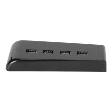 Snelle USB-hub voor PS5-console, USB 2.0-uitbreidingsadapter met indicatielampje, plug-and-play-hub compatibel met meerdere apparaten voor