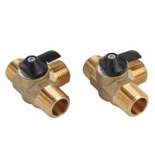 RV Water Heater Bypass Kit Brass 12 Inch Hose Fittings for Marine Yachts