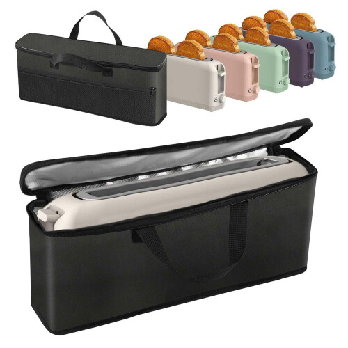 Strong Polyamide Transportable Bag For 2 Cut Toaster With 2