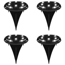 Luminous Landscape Accents, Swivel Disk Lights for Versatile Outdoor Spaces, Solar-Powered Long Lasting Decoration, Super Bright LED for Gardens, Path