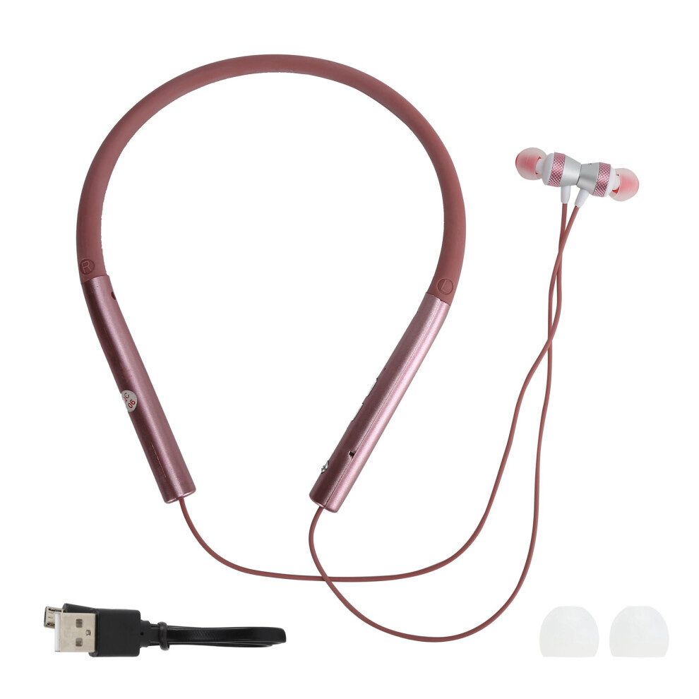 Wireless Neckband Headphones With Noise Reduction Microphone, Ergonomically Designed Bluetooth 5.0 High Definition Audio Earbuds For Superior Sound An 9176269192044