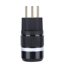 Audio Precision: Zuiver koperen 15A/125V Hi-Fi-stroomstekker voor professionele geluidsapparatuur, die ongeëvenaarde signaalintegriteit en