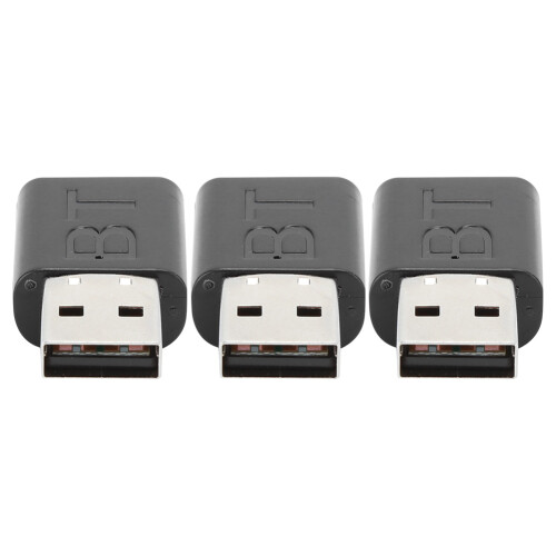 Hands Free Calling Kit, Mini USB Bluetooth Car Kit, Wide Applications, Extremely Lightweight, 3PCS 2