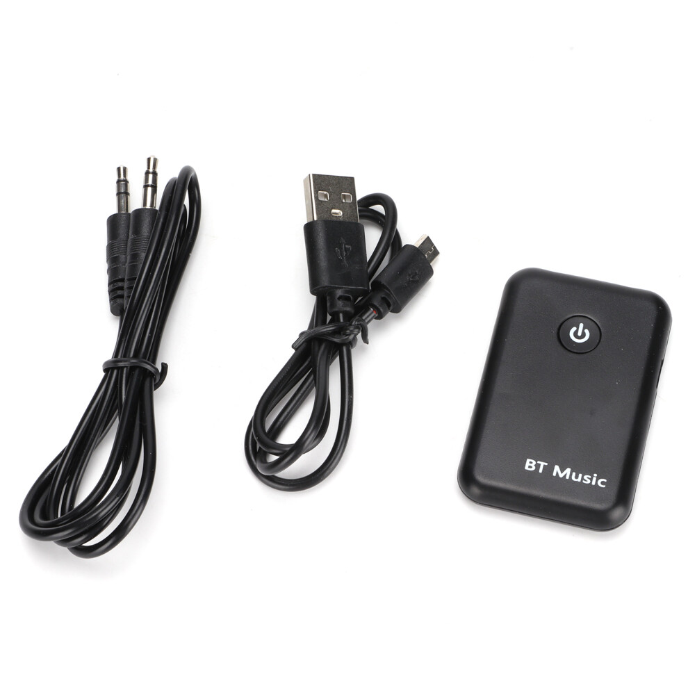 Wireless Audio Adapter, Bluetooth Transmitter Receiver For Tv Pc Mp3, Built In Microphone For Hands Free Calls, Instant Setup Plug And Play, 16 Hours 9773935238114