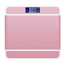 Balanza digital de baño con conectividad Bluetooth, báscula de medición precisa para el control del peso corporal (oro rosa) para fiestas de