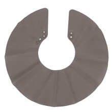 Avental de silicone para tingir o cabelo, xale de secagem rápida com design antiderrapante, mantém suas roupas secas e limpas durante tratamentos