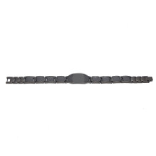 Bracelet de magnétothérapie axé sur le bien-être, en titane pur avec éléments en fibre de carbone noire, taille ajustable et emballage cadeau