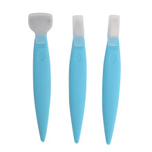 Kit per la cura dei piedi in acciaio inossidabile, strumento per unghie incarnite, delicato ed efficace, lame rimovibili, manici robusti e durevoli,