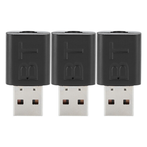 Hands Free Calling Kit, Mini USB Bluetooth Car Kit, Wide Applications, Extremely Lightweight, 3PCS 2