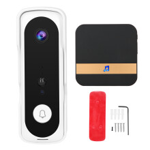 Wireless Video Doorbell Camera Smart Home Surveillance System No Monthly Fee With Ai Human Detection Two Way Audio Live View Night Vision 2.4G WiFi