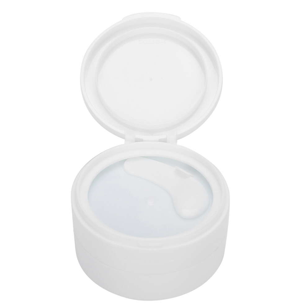Soft Powder Puff Powder Container Travel Portable Powder Box After-Bath Puff Box with Sifter and Lid Plastic Empty Powder Case Sealed Lid Container f