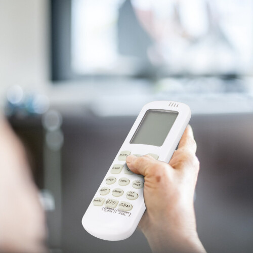 Télécommande de remplacement pour climatiseurs Hisense, compatible avec les climatiseurs Hisense. Aucune programmation ni configuration requise. 1