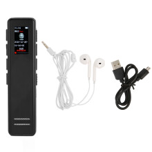 Stereo geluidsapparaat, digitale spraakrecorder met professionele opnamefunctie en spraakgestuurde recorder, mini draagbare microfoon met