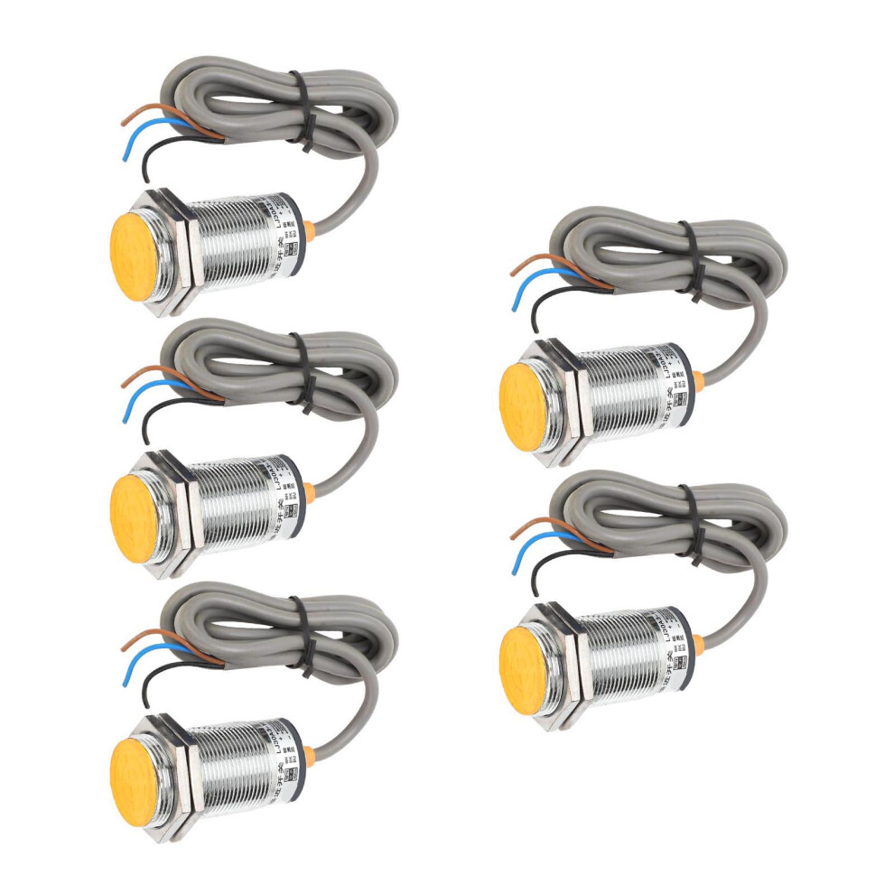 5Pcs Metal Inductive Switch Sensor Npn 3ÂWire 10Mm Detection 9451378560565