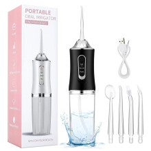 Cordless Water Flosser for Teeth with 4 Tips, Rechargeable Oral Irrigator, IPX7 Waterproof Deep Clean