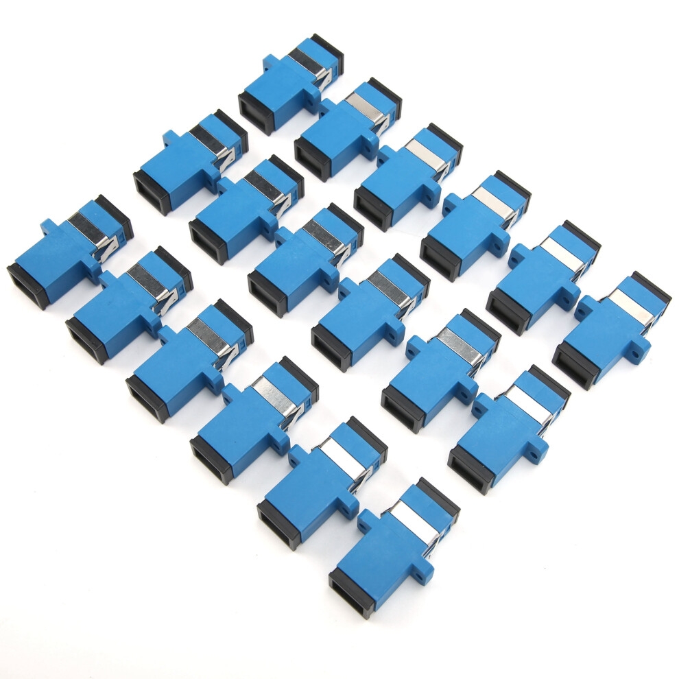 High-Precision 50Pcs Sc-Sc Fiber Optic Simplex Flange Connectors 6911378561632