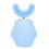Eco-Friendly Silicone Bear Pattern Auto Toothbrush Kids Electric Blue 13