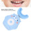 Eco-Friendly Silicone Bear Pattern Auto Toothbrush Kids Electric Blue 12