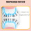 Automatic U Shaped Pink Electric Toothbrush for Kids Cartoon Bear Pattern 6