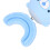 Eco-Friendly Silicone Bear Pattern Auto Toothbrush Kids Electric Blue 11