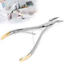 Stainless Steel Dental Extraction Forceps for Root Fragment Removal