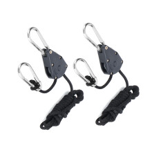 2Pcs Adjustable Rope Clip Hanger 1.8m for Plant Growing Lights