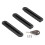 3Pcs Surfboard Fin Plug Base Set with Screws - Black Durable Design 6