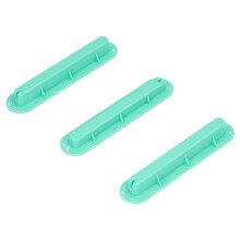 Sturdy 3Pcs Green Surfboard Fin Plug Set with Screws & Fin Key