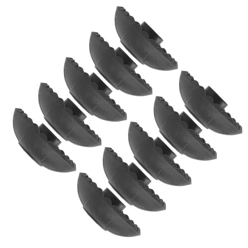 10pcs Trekking Pole Tips Replacement Snow Mud Protectors Hiking Accessories 1