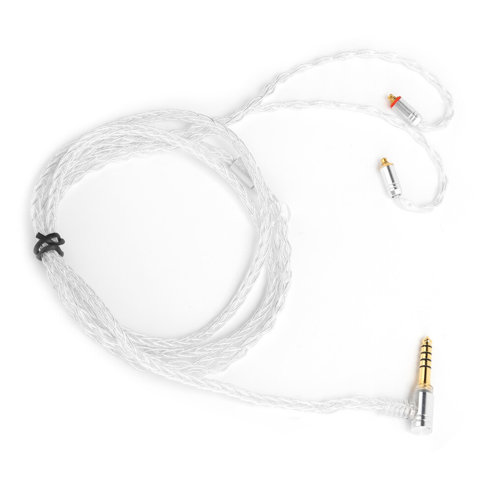 4.4Mm Mmcx Earphone Cable Replacement For Se215/535/846/Ue900, 1.2M Transparent 9411378570391